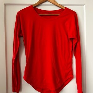 Relay Active (fka Runners Love Yoga) | St. Clair Long Sleeve | Cherry | Size S